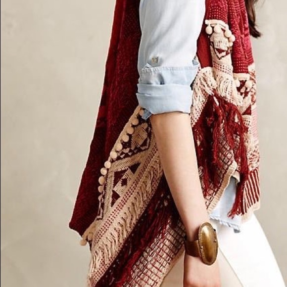 Anthropologie MOTH Durango Jacquard Vest - Picture 5 of 8